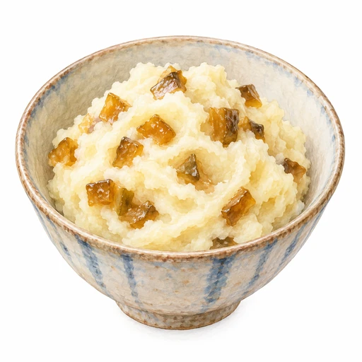 奈良漬け入りポテトサラダ完成イラスト